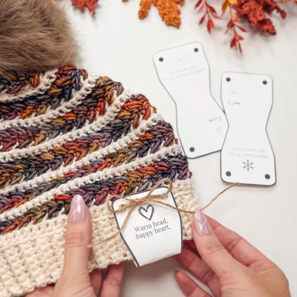 Wheat Stitch Crochet Beanie