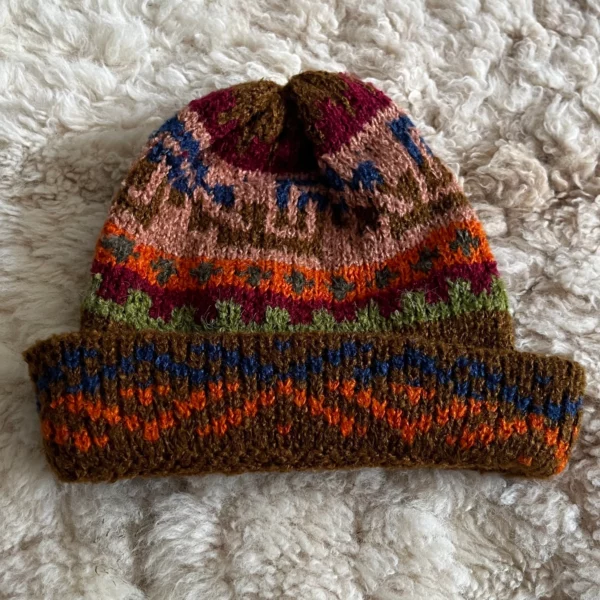 Bronze Alpaca Wool Beanie